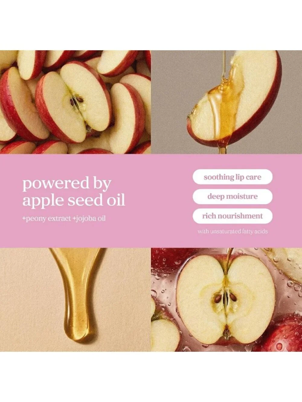 Korean Lip Oil - Applepeony | Long-Lasting, Moisturizing, Plumping, Hydrating